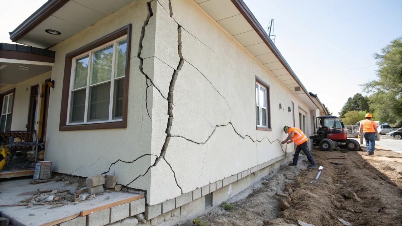 Maison fissurée après des travaux à proximité : Quels sont vos droits ?