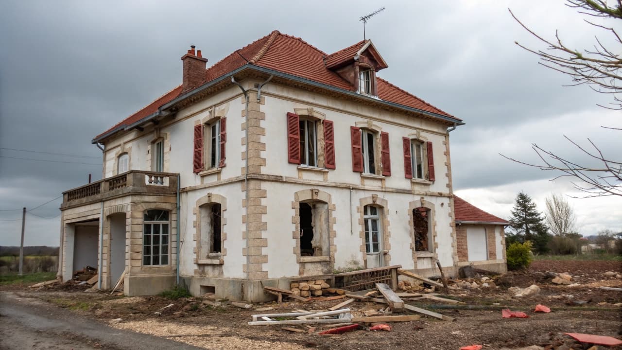 Maison individuelle : Quand faut-il envisager de vendre après un sinistre ?