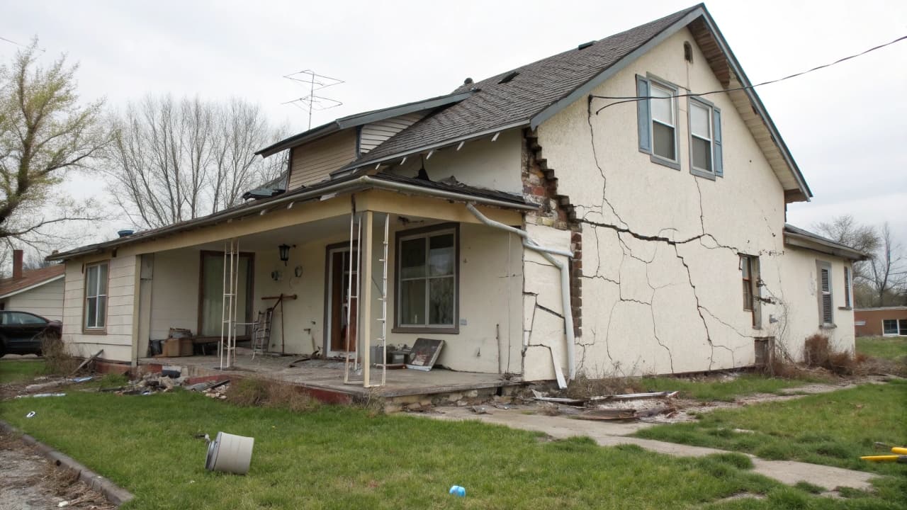 Maison fragilisée par des problèmes structurels : vendre ou s'acharner ?